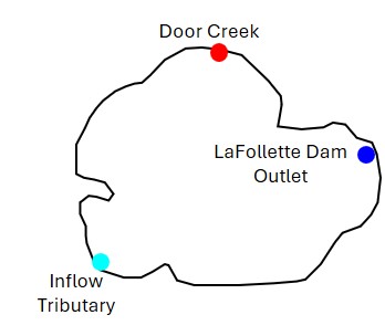 Lake Kegonsa Map